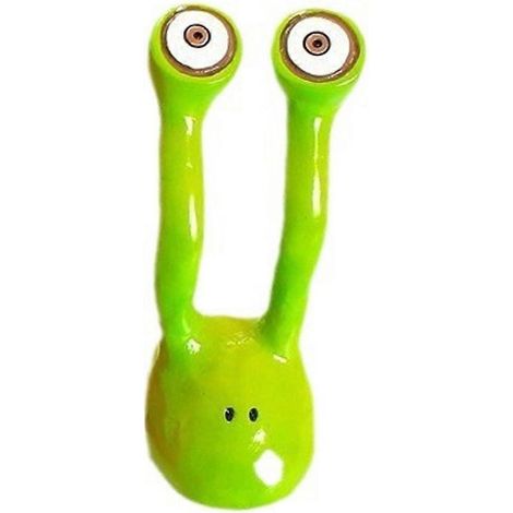 Statues d'escargots créatives pour jardin féerique, accessoires de décoration amusante pour jardin, vert A (1/5)