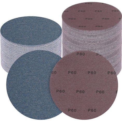 Schleifpapier Keramik Klett 25 Stück 225mm 60 Körnung (1/5)