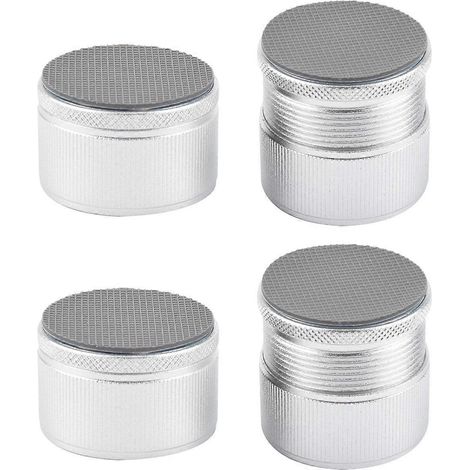 Lot de 4 rehausseurs de lit et de chaise réglables, robustes, pour meubles, canapés et tables, protection antidérapante pour les sols -1 (1/4)