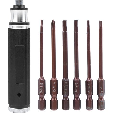 Trousse d'outils 6‑en‑1 pour drone et hélicoptère RC avec embouts hexagonaux (1/5)