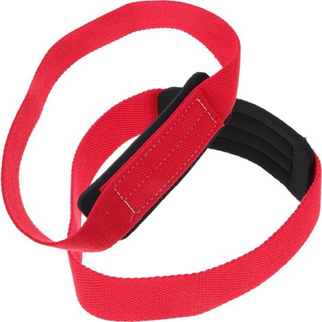 2 Pièces Sangles D'Assistance pour Tractions Bandes De Résistance Robustes Sangles D'Haltérophilie Rembourrées Réglables Antidérapantes pour Tractions Soulevés De Terre Squats Gym (1/5)