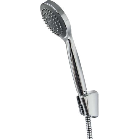 tecuro Wannenset Komfort-100 - mit Handbrause 1-strahlig, Brauseschlauch 125 cm, Wandhalter (1/5)