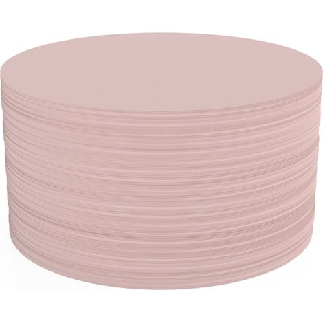 Magnetoplan Kommunikationskarte rund, Ø 140 mm, 500 Stück, rosa, D 140 mm, 500 BL 500 Stk