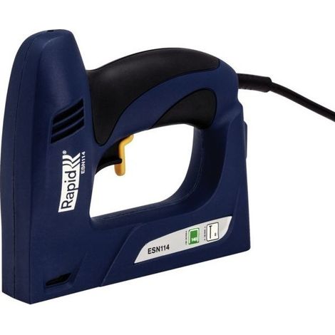 RAPID Esn114 Elektrischer Tacker/Nagler mit Kabel RAPID