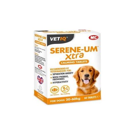 M & C Vet IQ Serene Um Calm Xtra (60Tabs) - 24913