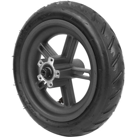 Roue arrière gonflable compatible avec la trottinette Xiaomi PRO, pneu en caoutchouc noir résistant à l'usure (1/5)