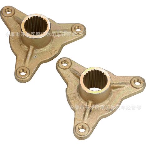 Ein Paar ATVs/Go-Karts, 50-110cc Räder, 23-Zahn-Flansche, 78mm Lochkreis, 3-Loch-Radnaben. (1/5)