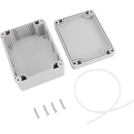 Caja de conexiones estanca IP65 ABS 115×90×55 mm blanca - caja eléctrica exterior ignífuga (1/5)