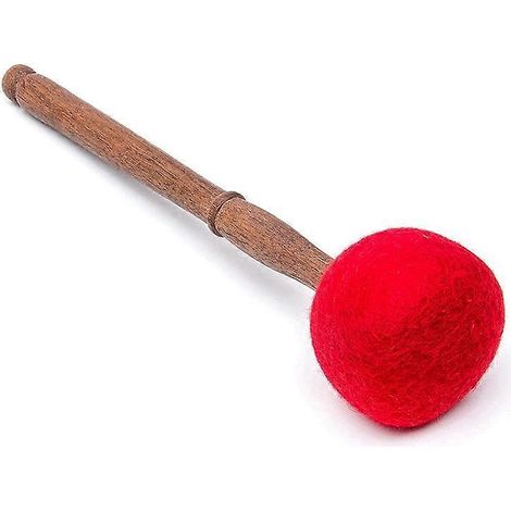 Maillet pour bol chantant tibétain, baguettes en feutre de bois, bâtonnet de méditation pour bol chantant (1/4)