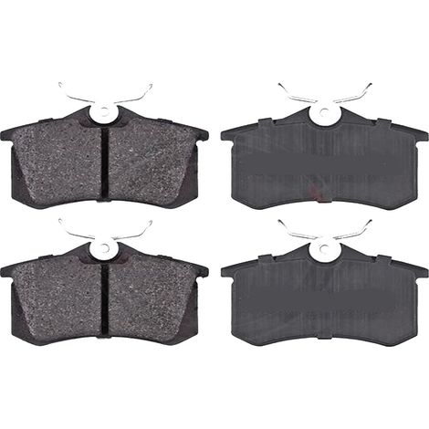 KIT PASTIGLIE FRENO POSTERIORI compatibile con VW POLO (9N) / PASTIGLIE FRENANTI AUTO OEM P 85 020 P 85 066, / SOSTITUZIONE DIRETTA / BASSA POLVERE / SILENZIOSO