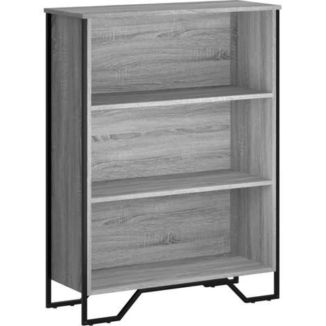 Maison Exclusive - Bücherregal Grau Sonoma 80x31x106 cm Holzwerks