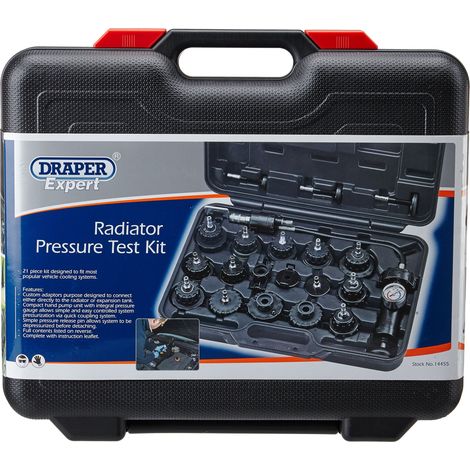 Draper 14455 Radiator Pressure Test Kit (1/2)