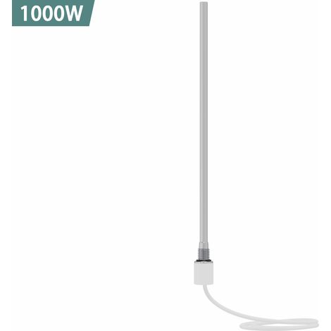 NRG Electric Heating Element for Heated Towel Rail Radiator Rads 1000W White