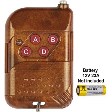 Recepteur Wifi Garage - 2 Canaux - 433,92 Mhz - Compatible Code Fixe Et Roulant - 10 Unites