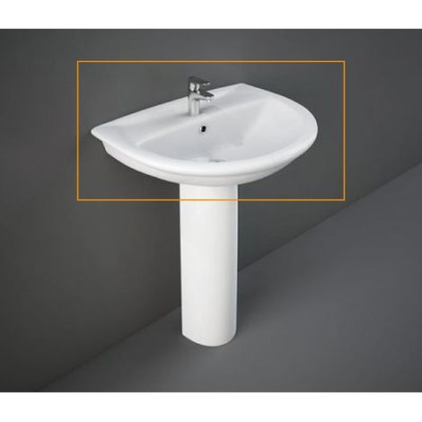 RAK CERAMICS - KARLA LAVABO 60 CM. BIANCO KAWB00004