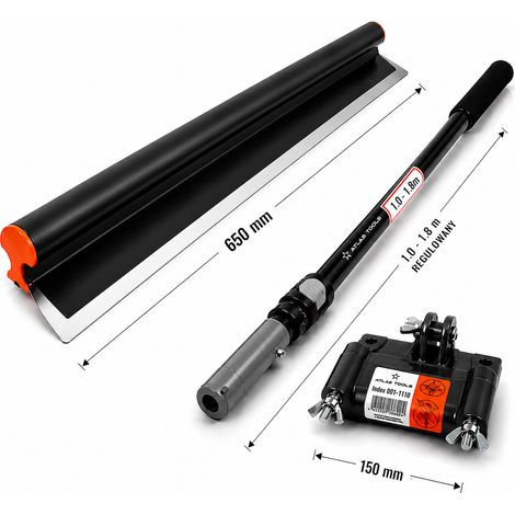 Set di gesso, cazzuola 65 cm + manico + bastone, set da costruzione (1/5)