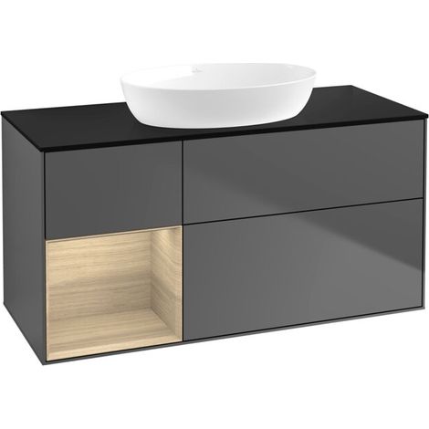 Villeroy & Boch FA62PCGK meuble-bas pour lavabo Finion FA6 (1/2)