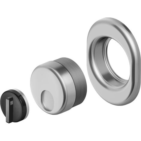 DEFENDER MAGNETICO PER SERRATURE ATRA 'MRM 39' acciaio cromo satinato  - DISEC