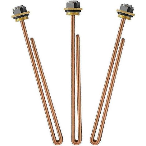 Trois éléments chauffants HE 90240 pour chauffe-eau Ecosart ECO 18 27 36, 9KW 240V, adaptés aux chauffe-eau sans réservoir EcoSmart 27. (1/5)