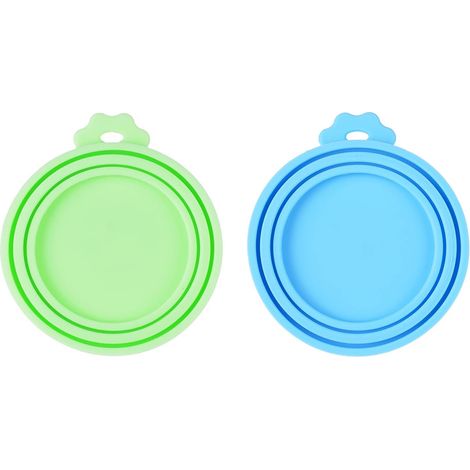Couvercle En Silicone Pour Boîte Alimentaire - Étanche - Compatible Avec Boîtes 3 5,5 12 Et 13,2 Oz - Lot De 6 (1/5)