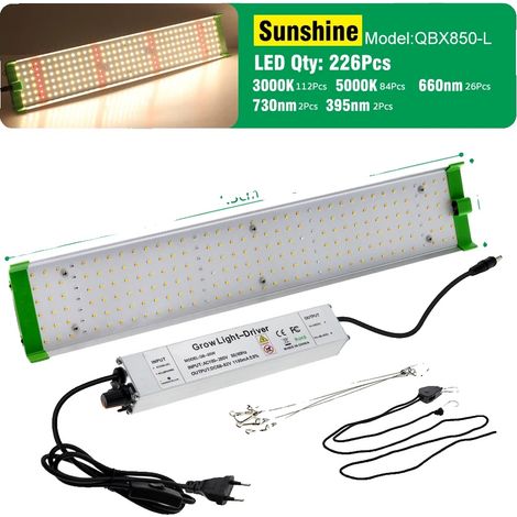 LED-Pflanzenlampe, Vollspektrum, dimmbar (1/2)