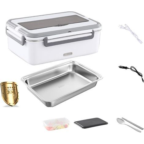 Neue elektrische Lunchbox, großes Fassungsvermögen, 2-in-1 für Zuhause, beheizte Lunchbox. (1/5)