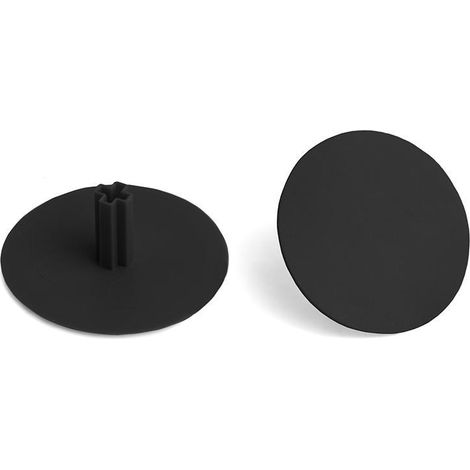 HERRAJES ALK tapa embellecedora allen 6 ø40 pivote 14 acabado negro