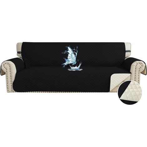 Housse de canapé 4 places imperméable antidérapante pour animaux (1/5)