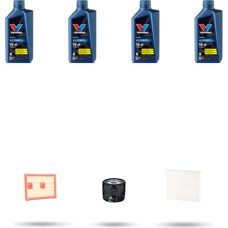 Kit tagliando 3 FILTRI e 4L OLIO compatibile con Vw Golf VII (5G1/BA5) 1.4 GTE 150kw Dal 2014 (1/5)