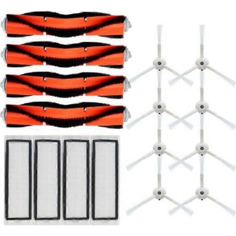 Kit de remplacement compatible avec les pièces et accessoires MI Robot 2 Roborock S50 et S51