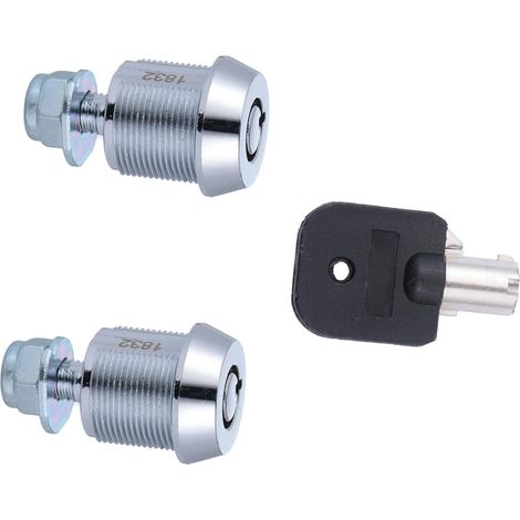 Serrure tubulaire robuste CHILDWEET pour portes et armoires (1/5)