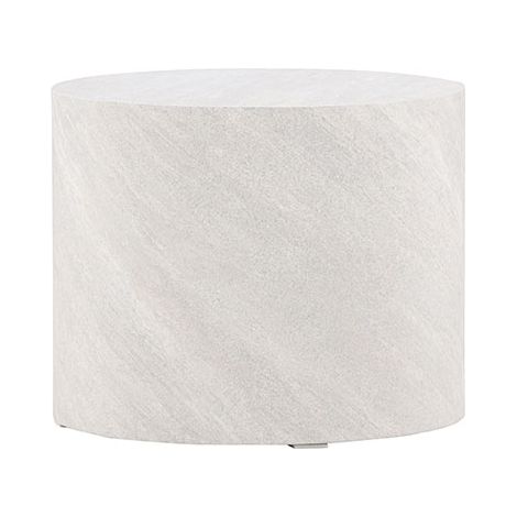 York Couchtisch Ø50 cm grau.