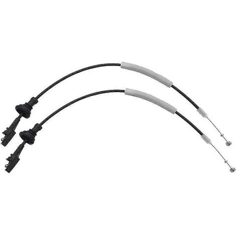 Lot de 2 câbles de poignée de porte intérieure avant gauche et droite pour BMW I30 (2007-2012), câble de verrouillage de porte 82371, noir (1/5)