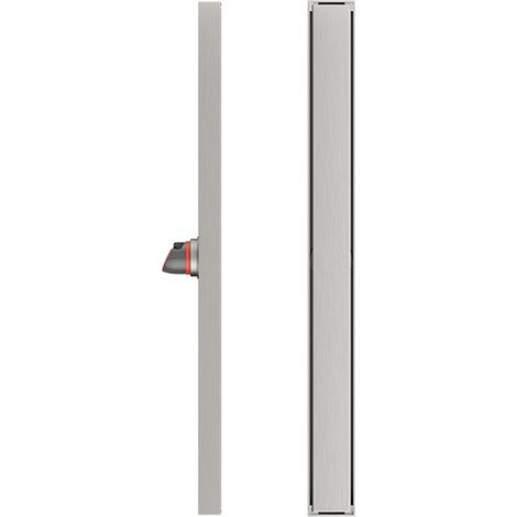 Duschablauf aus Edelstahl mit verstellbarem Bodenablauf für Badezimmer, rechteckig – 60 cm (1/5)