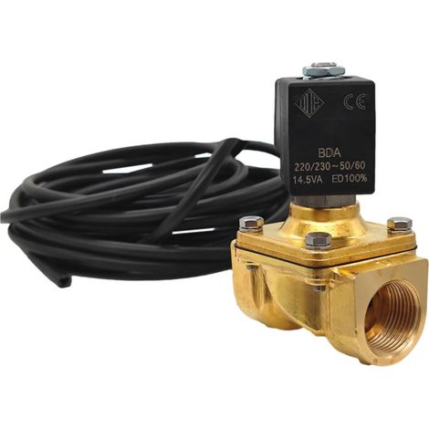 Electrovanne 230v 3/4'' - Action Directe - Normalement Fermée (1/4)