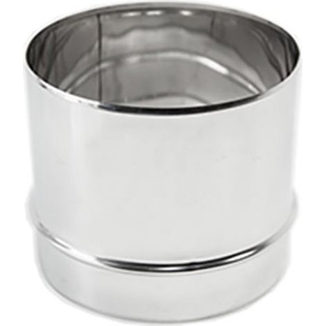 Raccordo inox m da 300mm per collegare tubo rigido a tubo flessibile (1/3)