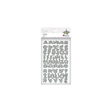 Juego de pegatinas de letras Titanium Craft-Fun: ¡La creatividad al alcance de tu mano Perfectas para decorar y personalizar, ¡crea proyectos únicos hoy mismo