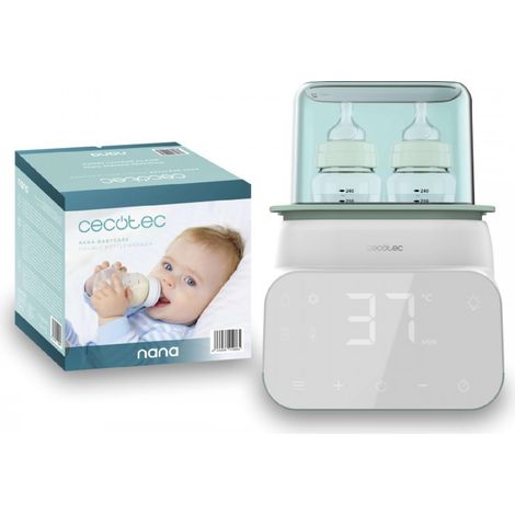 Cecotec Calientabiberones doble Nana BabyCare Double BottleWarmer