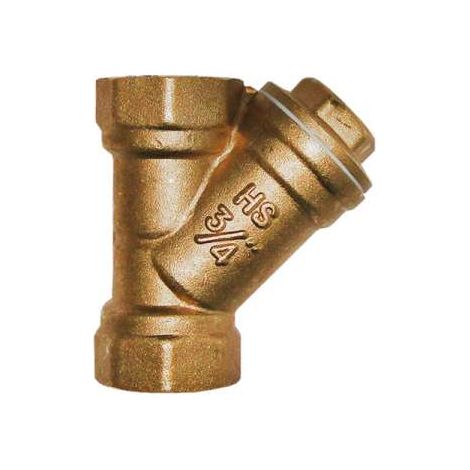 Schmutzfänger messing DN20 3/4'' für Wärmezähler Qn 2,5