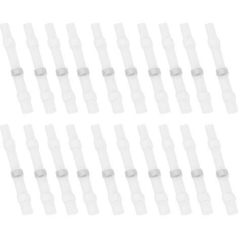 Lötverbinder, 50er-Packung, Stoß-zu-Stoß-Wärmeschrumpf-Wasserdichte Isolierte elektrische Spleiß-Drahtklemmen (SST-S11) (1/4)