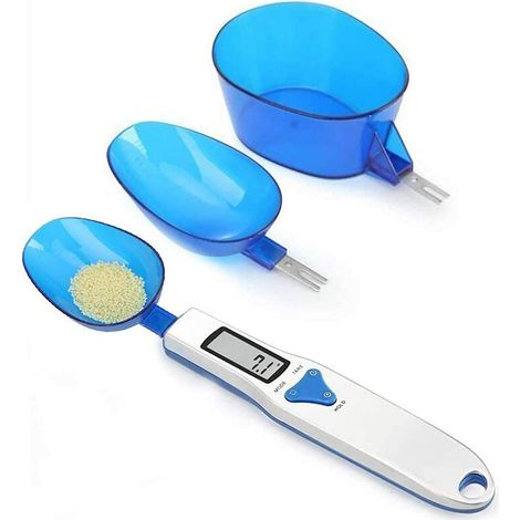 Cuillère doseuse électronique, balance de cuisine, cuillère doseuse d'ingrédients, cuillère doseuse électronique de précision 0,1 g (500 g/0,1 g)-AquaForge (1/5)