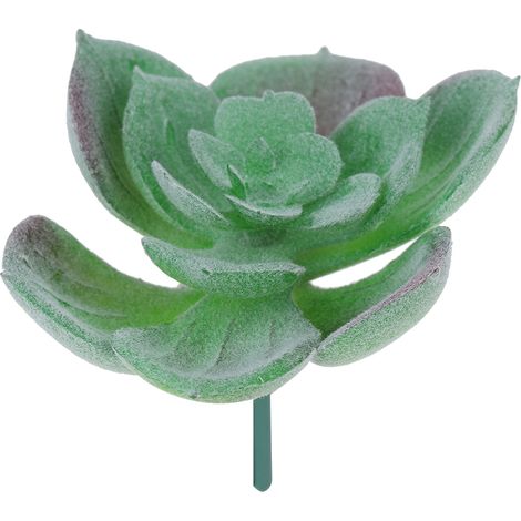 1 Plante succulente artificielle, plastique réaliste, décoration intérieure, bureau, salon, DIY (1/5)
