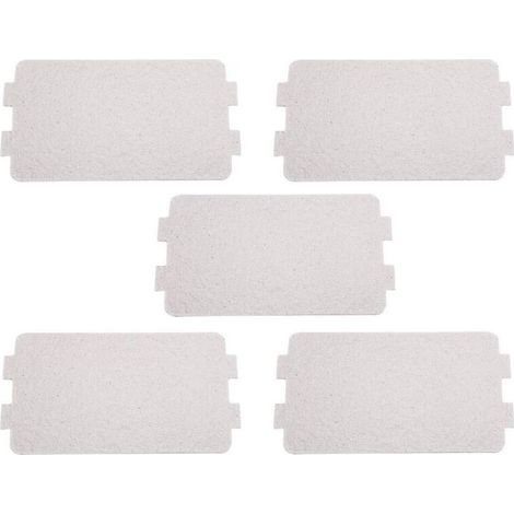 5 plaques de mica pour micro-ondes, plaques de rechange en mica pour micro-ondes, accessoires micro-ondes en mica pour bureau/restaurant (1/5)