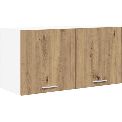 Meubles de Rangement,Armoire suspendue Riga Chêne artisanal 80 x 31 x 40 cm CFW176924 (1/5)