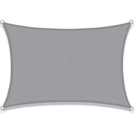 ACKERMAN Voile d'ombrage rectangulaire 2,5 x 3 m, toile imperméable pour auvent, protection UV à 95 % (1/4)