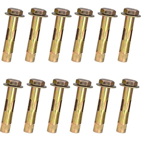 Set di 12 bulloni ad espansione M8x60mm, bulloni esagonali esterni (1/5)