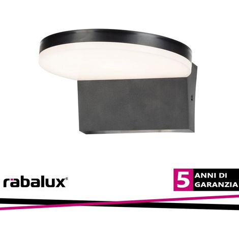 Applique esterna LED 9W IP54 nera CCT Batida Rabalux (1/3)