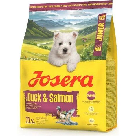 Josera Mini Junior Canard et Saumon 3 kg