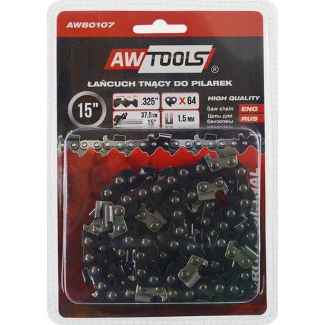 CATENA PER SEGA AWTOOLS 37,5 cm/64/325""/1,5 PER HUSQVARNA / BLACK LINE (1/5)