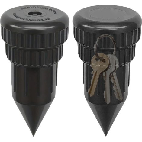 Rangement pour clés-Lot de 2-Étanchéité-Résistant au gel-Installation sans outils-Idéal pour le jardin,la terrasse et le balcon